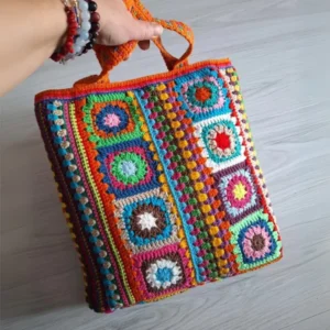 Handmade Crochet Bohemian Bag 2